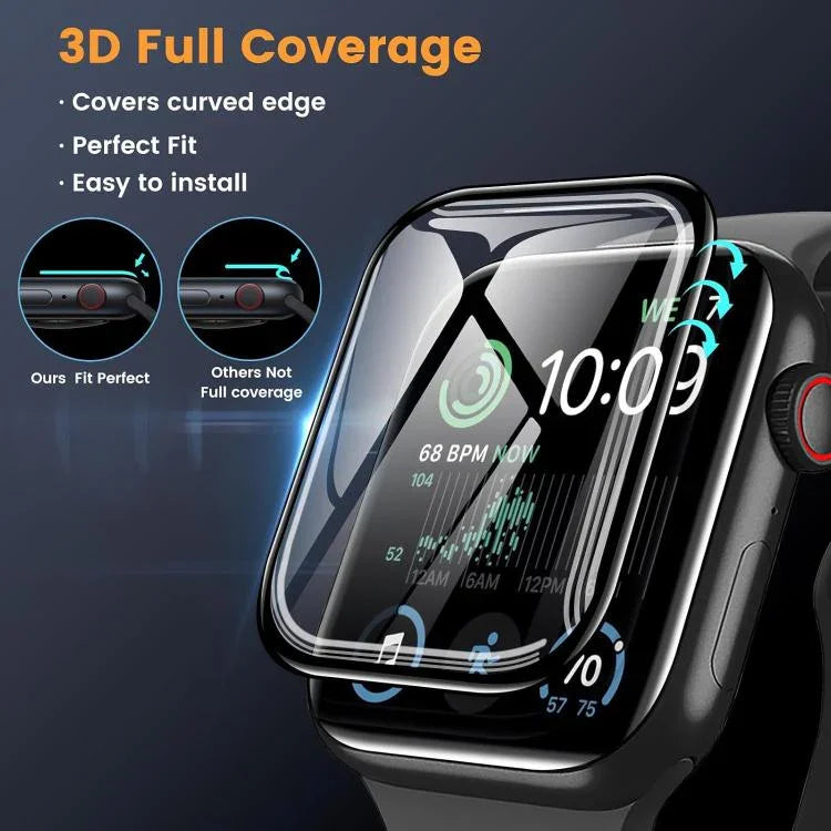 Buckle Loop Nylon Watch Band with 3D Curved Film, For Apple Watch Series 40mm