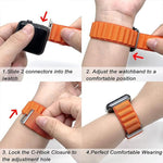 Buckle Loop Nylon Watch Band with 3D Curved Film, For Apple Watch Ultra 2 / 1 49mm