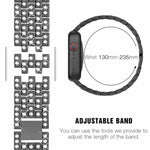 xDfind Bling Diamond Jewelry Metal Watch Band with Case, For Apple Watch Series 10 46mm, For Apple Watch Series 10 42mm, For Apple Watch Series 40mm, For Apple Watch Ultra 2 / 1 49mm, For Apple Watch Series 41mm