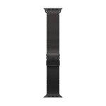 Umbrella Buckle Milanese Stainless Steel Watch Band with 3D Curved Film, For Apple Watch Series 10 46mm, For Apple Watch Series 10 42mm, For Apple Watch Series 44mm, For Apple Watch Series 40mm, For Apple Watch Ultra 2 / 1 49mm                         ...