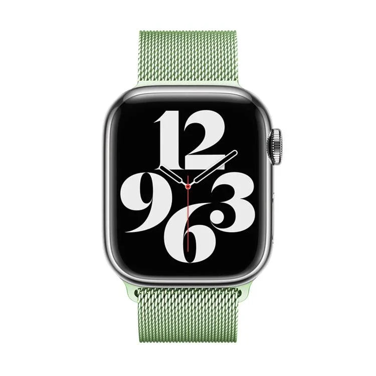 Milanese Stainless Steel Watch Band with 3D Curved Film, For Apple Watch Series 41mm, For Apple Watch Series 38mm, For Apple Watch Series 42mm
