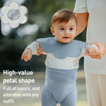 Benzdeer Petal Shape Bib Infants Saliva Towel, Bike