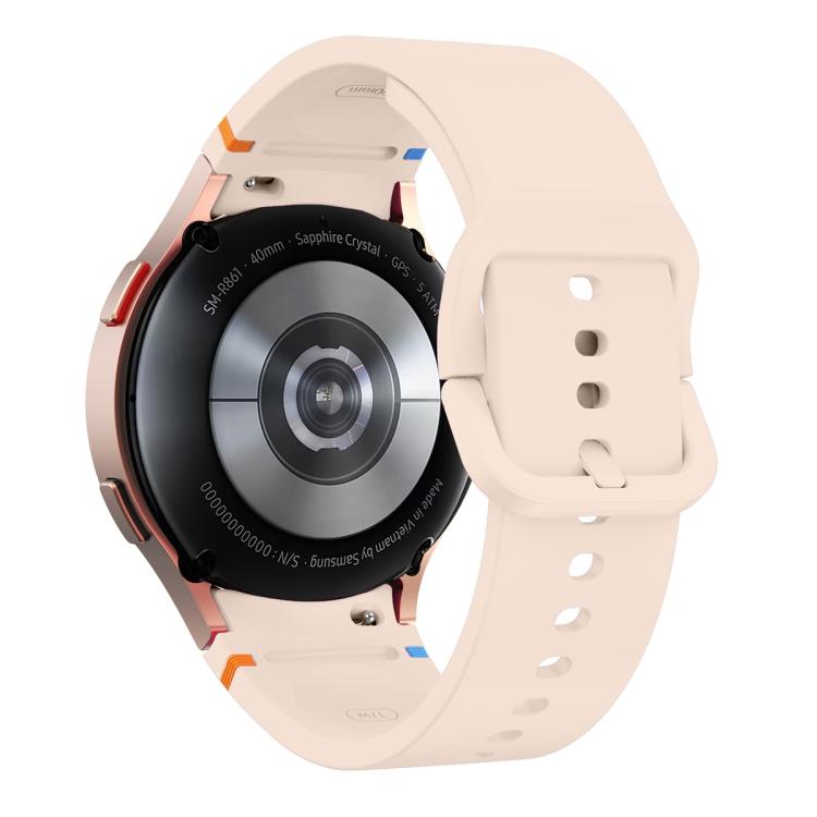 Plain Stitching Silicone Watch Band with 3D Curved Film, For Samsung Galaxy Watch FE 40mm, For Samsung Galaxy Watch7 44mm, For Samsung Galaxy Watch7 40mm, For Samsung Galaxy Watch6 Classic 47mm