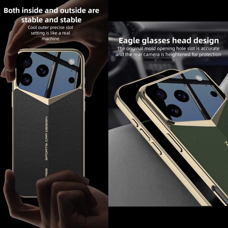 GKK Blade Phantom Plain Leather Phone Case, For iPhone 17 Pro Max, For iPhone 17 Pro