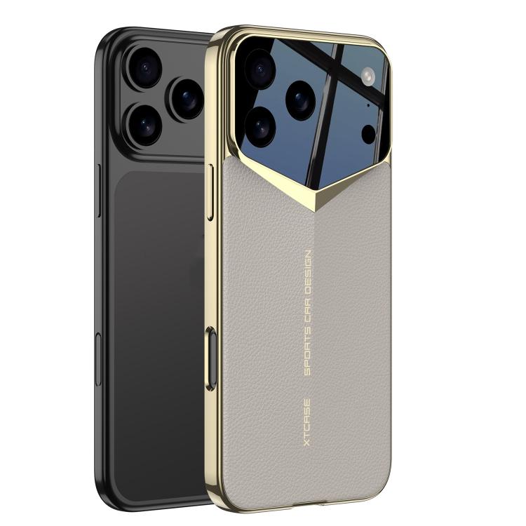 GKK Blade Phantom Plain Leather Phone Case, For iPhone 17 Pro Max, For iPhone 17 Pro