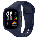 xDfind Solid Color Integrated Silicone Watch Band, For Xiaomi Redmi Watch 3