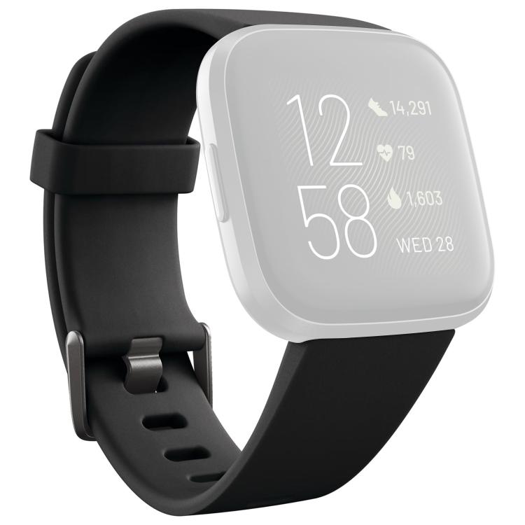 xDfind Solid Color Silicone Watch Band For Fitbit Versa 2, S, L