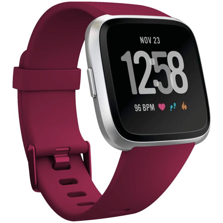 xDfind Solid Color Silicone Watch Band For Fitbit Versa 2, S, L