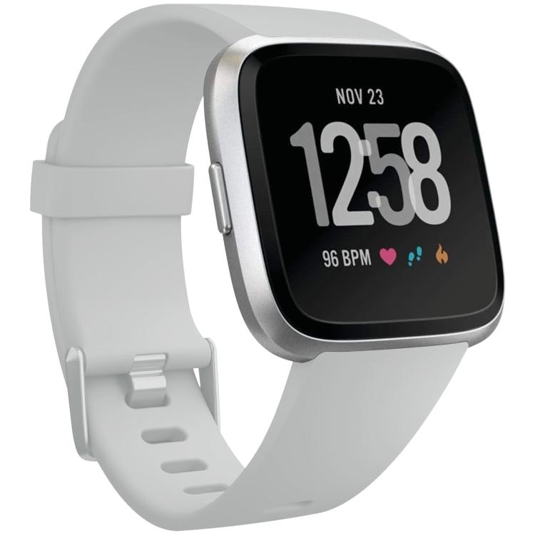 xDfind Solid Color Silicone Watch Band For Fitbit Versa 2, S, L