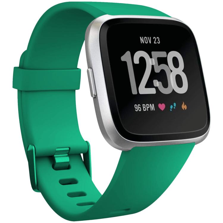 xDfind Solid Color Silicone Watch Band For Fitbit Versa 2, S, L