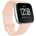 xDfind Solid Color Silicone Watch Band For Fitbit Versa 2, S, L