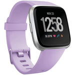 xDfind Solid Color Silicone Watch Band For Fitbit Versa 2, S, L