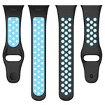 xDfind Press Button Sports Two Color Silicone Watch Band, For Redmi Watch 3