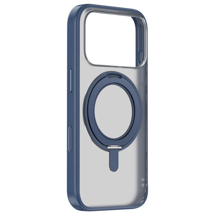 ZGA Feitian 360 Rotation Holder Magsafe PC Hybrid TPU Phone Case, For iPhone 17 Pro, For iPhone 17 Pro Max