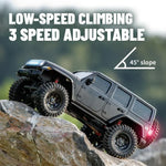 JJR/C C8801 Pro Black Warrior Edition Wrangler Simulation Climbing Remote Control Car
