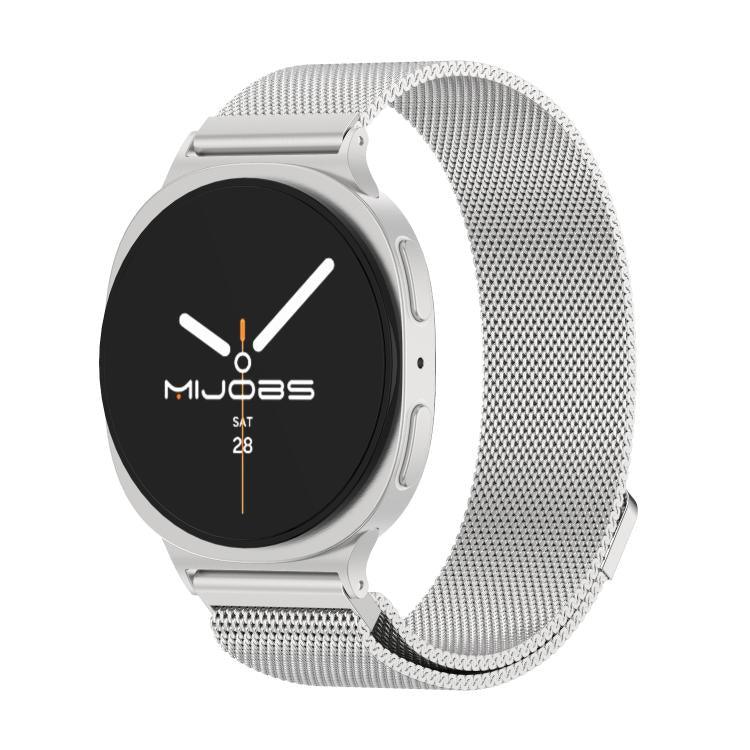 MIJOBS Milan Magnetic Metal Watch Band, For Samsung Galaxy Watch8 / Watch8 Classic