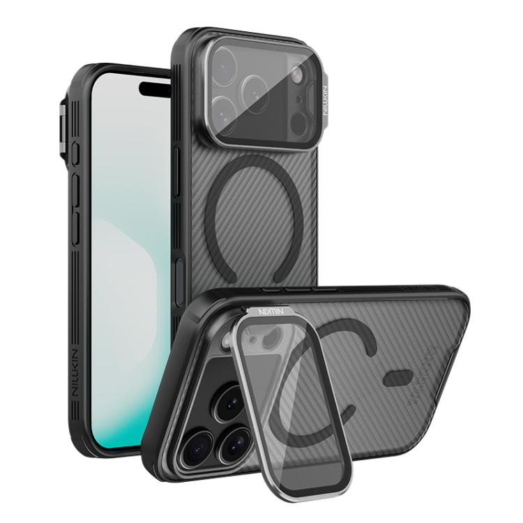 NILLKIN CamShield Prop Transparent Mirror Cover MagSafe Magnetic Translucent PC Phone Case, For iPhone 17 Pro Max, For iPhone 17 Pro