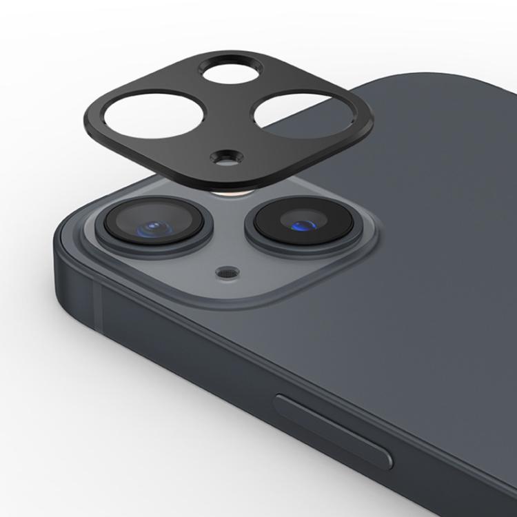 XDcase Titanium Alloy Hollow Camera Lens Protector, For iPhone 14 / 14 Plus