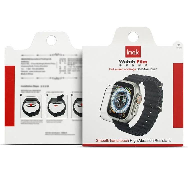 IMAK Tempered Glass Watch Protective Film, For Apple Watch Ultra 1/2/3 49mm