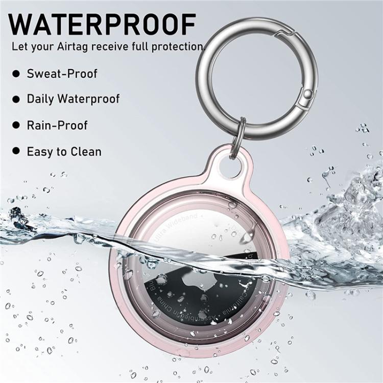 xDfind Full-cover Waterproof TPU Protective Cover, For AirTag 2nd Gen / AirTag 1st Gen