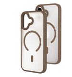 Oil-spray Skin Feel MagSafe PC Hybrid TPU Phone Case, For iPhone 17 Pro Max, For iPhone 17 Pro, For iPhone 17