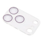 Glitter Ring Tempered Glass Camera Lens Film, For iPhone 17 Pro Max, For iPhone 17 Pro
