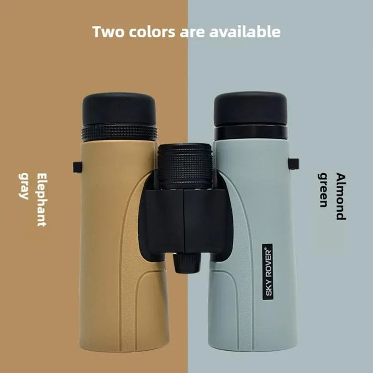 SKY ROVER Hiking Waterproof Roof Prism Handheld Binocular, 8x42, 10x42