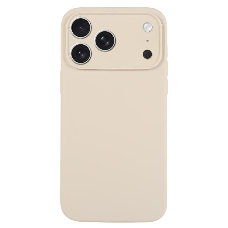 Pure Color Liquid Silicone Fine Pore Phone Case, For iPhone 17 Pro