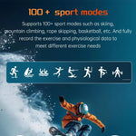 KT88 1.7 inch TFT Screen Outdoor Sports Smart Watch 3ATM Waterproof with Flashlight