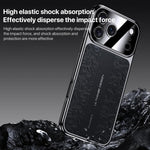 Cloud Dragon Pattern Plain Leather PC Phone Case, For iPhone 14 Pro Max