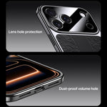 Cloud Dragon Pattern Plain Leather PC Phone Case, For iPhone 14 Pro Max