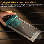 Benks King Kong Corning Hot-bend Full-glue DLC Tempered Film Quick-install Version, For iPhone 17 Pro Max, For iPhone 17 Pro