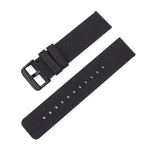 Stainless Steel Pin Buckle Nylon Woven Canvas Watch Band, 16mm, 18mm
