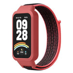 xDfind Plastic Cover Integrated Nylon Loop Watch Band, For Xiaomi Smart Band 9 Active / Redmi Band 3