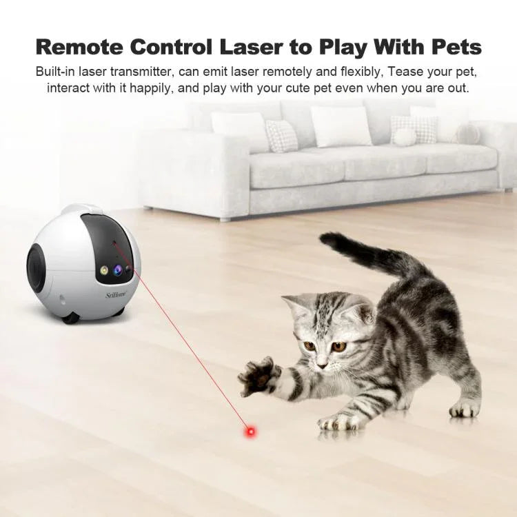 SriHome DH013 4MP Smart Pet Robot Camera, US Plug, UK Plug, EU Plug, AU Plug