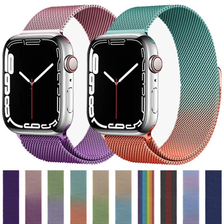 xDfind Milanese Loop Magnetic Stainless Steel Watch Band, For Apple Watch 42 / 44 / 45 / 46 / 49mm, For Apple Watch 38 / 40 / 41 / S11 42mm