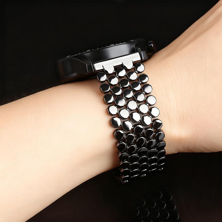 xDfind Fish Scale Texture Metal Watch Band, For Garmin Fenix 8/7X/6X/5X 26mm, For Garmin Fenix 8/7/6/5 22mm, For Garmin Forerunner 235/220/620/630, For Garmin Forerunner 35 / 30 / 35J
