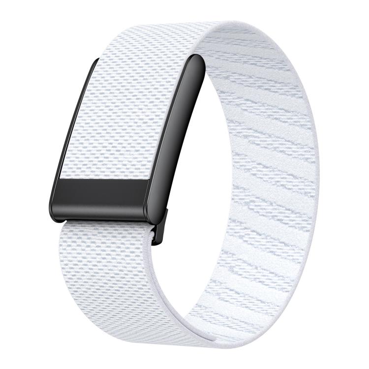 xDfind Black Buckle Sport Elastic Twill Pattern Nylon Watch Band, For WHOOP 5.0 Standard Version