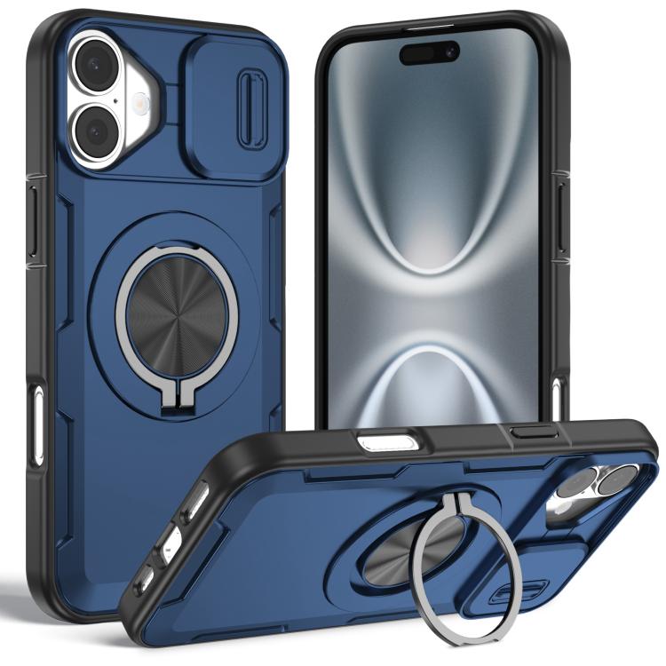 Camshield Rotation Holder MagSafe Phone Case, For iPhone 17e / 16e, For iPhone 17 Pro Max, For iPhone 17 Pro, For iPhone 17, For iPhone 16 Pro Max, For iPhone 16 Pro, For iPhone 16 Plus, For iPhone 16