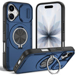 Camshield Rotation Holder MagSafe Phone Case, For iPhone 17e / 16e, For iPhone 17 Pro Max, For iPhone 17 Pro, For iPhone 17, For iPhone 16 Pro Max, For iPhone 16 Pro, For iPhone 16 Plus, For iPhone 16