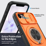 Camshield Rotation Holder MagSafe Phone Case, For iPhone 17e / 16e, For iPhone 17 Pro Max, For iPhone 17 Pro, For iPhone 17, For iPhone 16 Pro Max, For iPhone 16 Pro, For iPhone 16 Plus, For iPhone 16