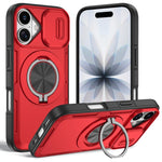 Camshield Rotation Holder MagSafe Phone Case, For iPhone 17e / 16e, For iPhone 17 Pro Max, For iPhone 17 Pro, For iPhone 17, For iPhone 16 Pro Max, For iPhone 16 Pro, For iPhone 16 Plus, For iPhone 16