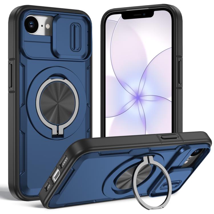 Camshield Rotation Holder MagSafe Phone Case, For iPhone 17e / 16e, For iPhone 17 Pro Max, For iPhone 17 Pro, For iPhone 17, For iPhone 16 Pro Max, For iPhone 16 Pro, For iPhone 16 Plus, For iPhone 16