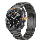 Detachable Three Beads HW Buckle Titanium Alloy Watch Band, For Samsung Galaxy Watch Ultra 47mm / Ultra 2025, For Samsung Galaxy Watch8 / Watch8 Classic