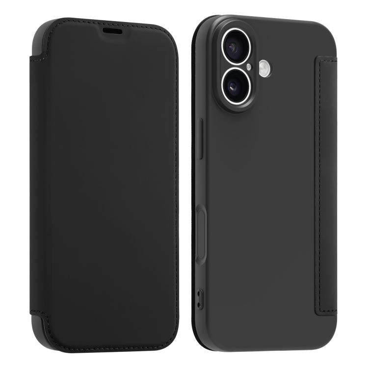 Imitate Liquid Skin Feel Leather Phone Case with Card Slots, For iPhone 17 Pro Max, For iPhone 17 Pro, For iPhone 17, For iPhone Air