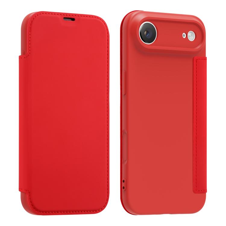 Imitate Liquid Skin Feel Leather Phone Case with Card Slots, For iPhone 17 Pro Max, For iPhone 17 Pro, For iPhone 17, For iPhone Air