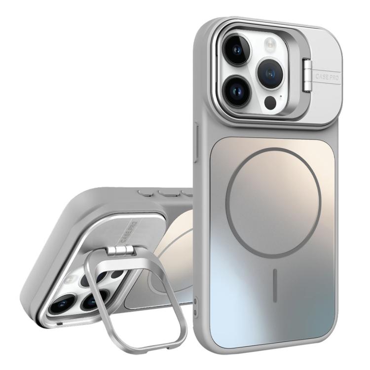 AG Frosted Lens Holder MagSafe Phone Case, For iPhone 12, For iPhone 12 Pro Max, For iPhone 12 Pro, For iPhone 11
