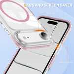 Crystal Shield Clear Magnetic Acrylic Hybrid TPU Phone Case, For iPhone Air, For iPhone 16 Pro Max, For iPhone 16 Pro, For iPhone 16 Plus, For iPhone 16, For iPhone 15 Pro Max