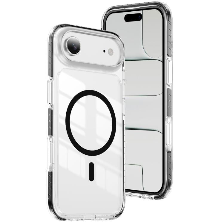 Crystal Shield Clear Magnetic Acrylic Hybrid TPU Phone Case, For iPhone 17 Pro Max, For iPhone 17 Pro, For iPhone 17, For iPhone Air, For iPhone 16 Pro Max, For iPhone 16 Pro