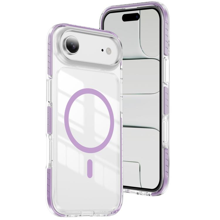 Crystal Shield Clear Magnetic Acrylic Hybrid TPU Phone Case, For iPhone 17 Pro Max, For iPhone 17 Pro, For iPhone 17, For iPhone Air, For iPhone 16 Pro Max, For iPhone 16 Pro